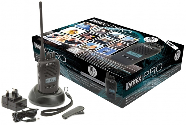 MITEX PRO 128 CHANNEL UHF HANDHELD RADIO